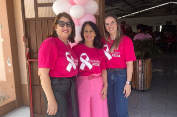 Foto relacionada - �Outubro Rosa: Laços que Salvam