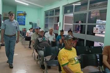 Foto relacionada - SECRETARIA DE SAÚDE PROMOVE AÇÃO PREVENTIVA ALUSIVA AO NOVEMBRO AZUL