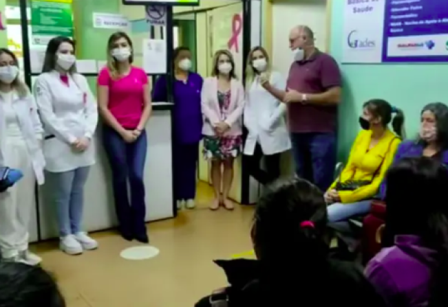 Saúde de Miraguaí atende mulheres em ações voltadas ao outubro rosa