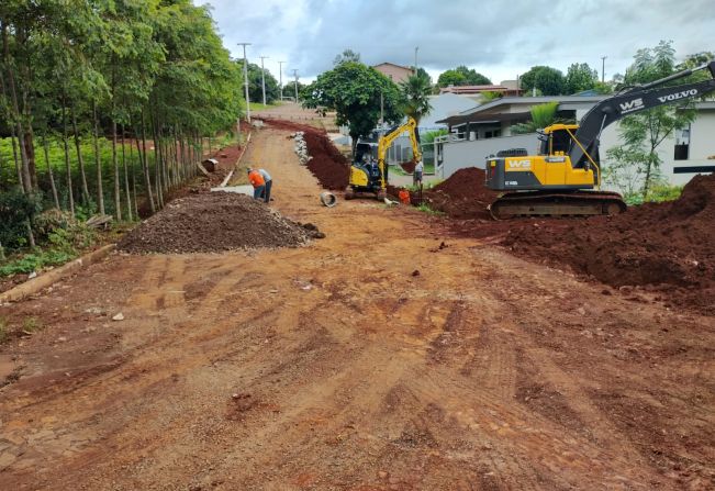 NOVAS PAVIMENTAÇÕES CHEGAM A 900 MIL EM MIRAGUAÍ